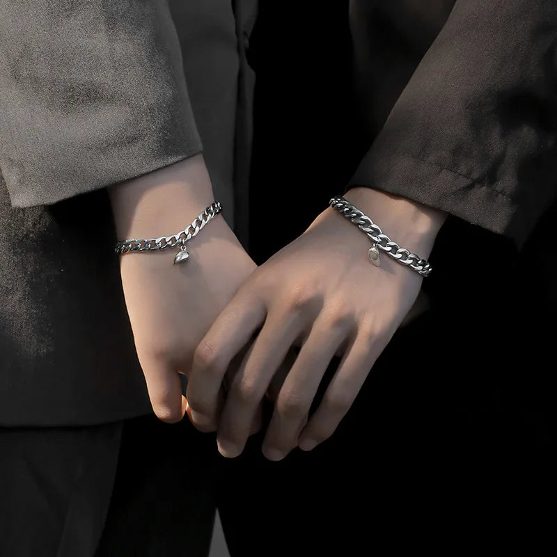 ,,Heart‘‘ chrome Armband